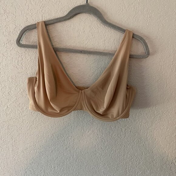 ThirdLove Beige Underwire Bra 36F Adjustable Straps Nylon/Spandex Blend Women - Picture 1 of 5